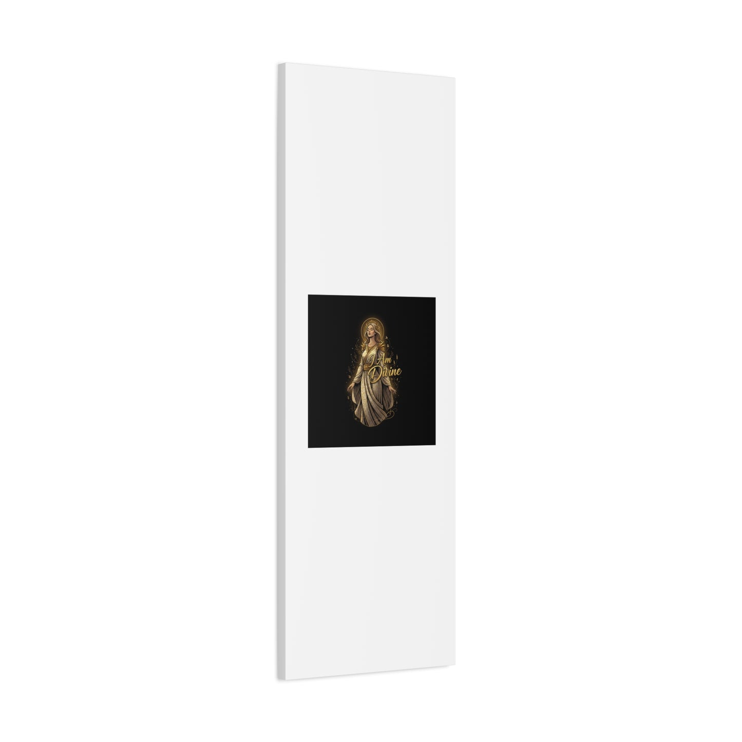 I Am Divine Canvas, Goddess Art Print | Manifest Goddess, Mythic Wall Art