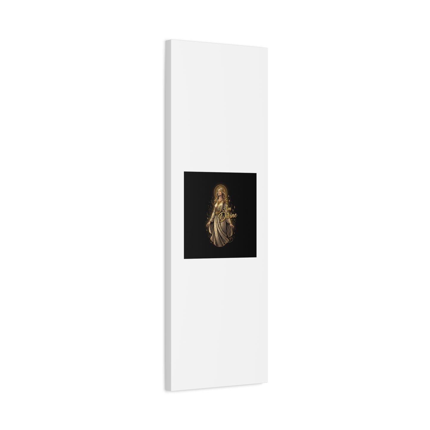 I Am Divine Canvas, Goddess Art Print | Manifest Goddess, Mythic Wall Art